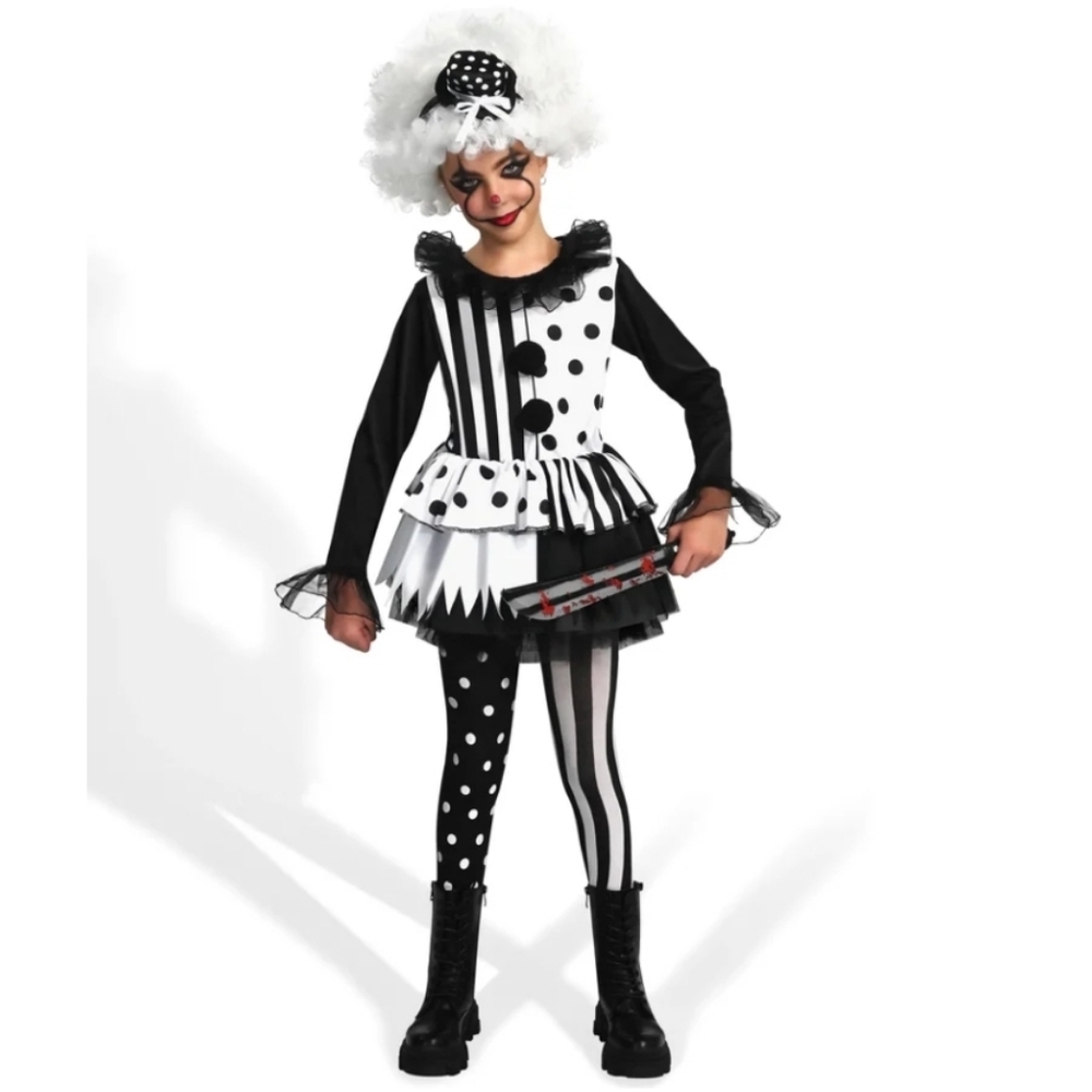 Jester Killer Clown Costume by Spooktacular Creations Size